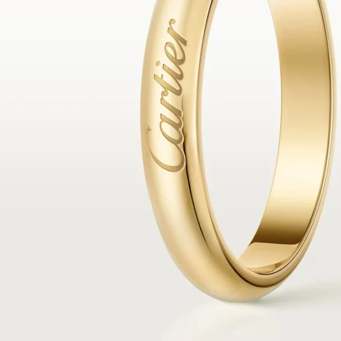 Verigheta C De Cartier, lățime 3 mm