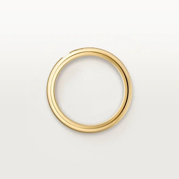 Verigheta C De Cartier, lățime 4 mm, 1 diamant