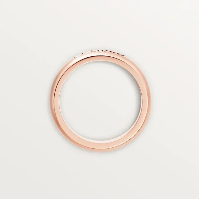 Verigheta C De Cartier, lățime 4 mm, 1 diamant