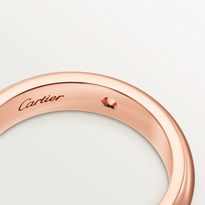 Verigheta C De Cartier, lățime 4 mm, 1 diamant