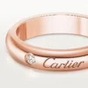 Verigheta C De Cartier, lățime 4 mm, 1 diamant