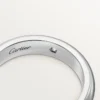 Verigheta C De Cartier, lățime 4 mm, 1 diamant