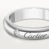 Verigheta C De Cartier, lățime 4 mm, 1 diamant