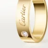 Verigheta C De Cartier, lățime 5 mm, 1 diamant