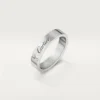 Verigheta C De Cartier – platină, diamante – Cartier