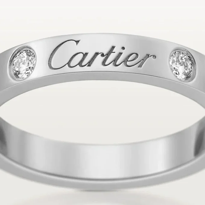 Verigheta C De Cartier – Platină, Diamante – Cartier