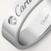Verigheta C De Cartier – platină, diamante – Cartier