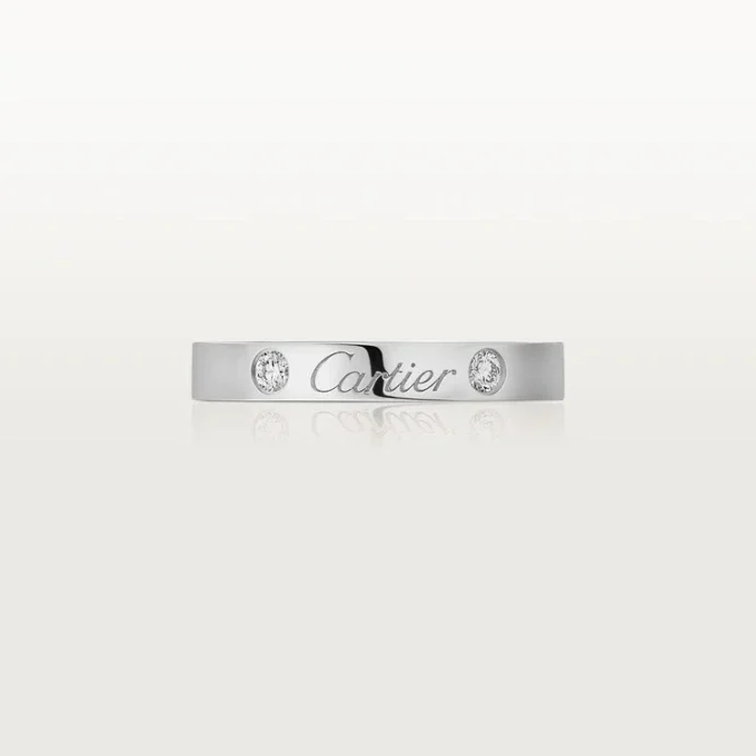 Verigheta C De Cartier – Platină, Diamante – Cartier