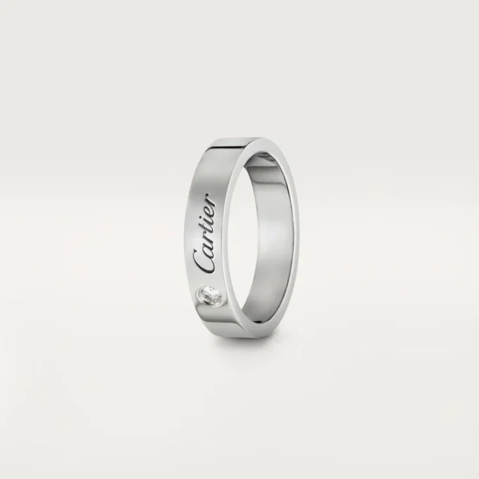 Verigheta C De Cartier – platină, diamante – Cartier