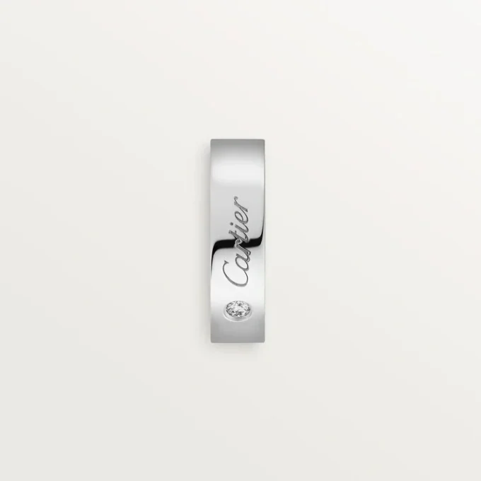 Verigheta C De Cartier – platină, diamante – Cartier