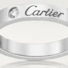 Verigheta C De Cartier – platină, diamante – Cartier