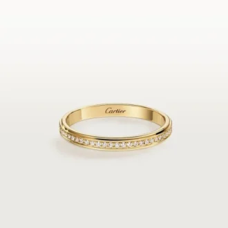 Verigheta Cartier D’amour, lățime 2,3 mm, pavată