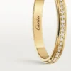 Verigheta Cartier D’amour, lățime 2,3 mm, pavată