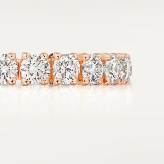 Verigheta Cartier Destinee – Aur roz, Diamante – Cartier
