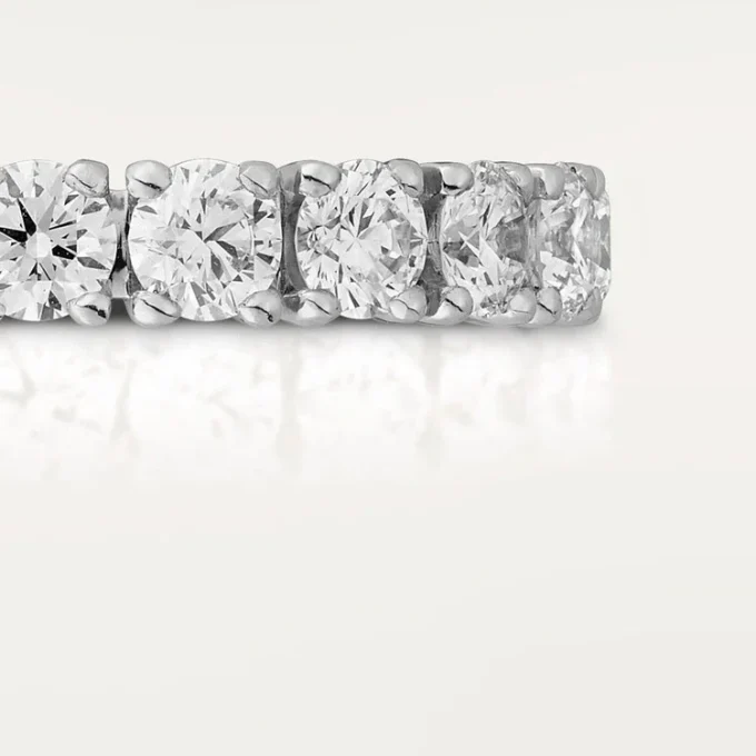Verigheta Cartier Destinee, lățime 4,1 mm, pavată
