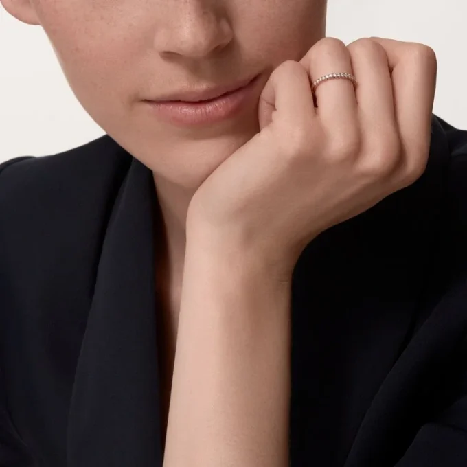 Verigheta Etincelle De Cartier – Aur roz, Diamante – Cartier
