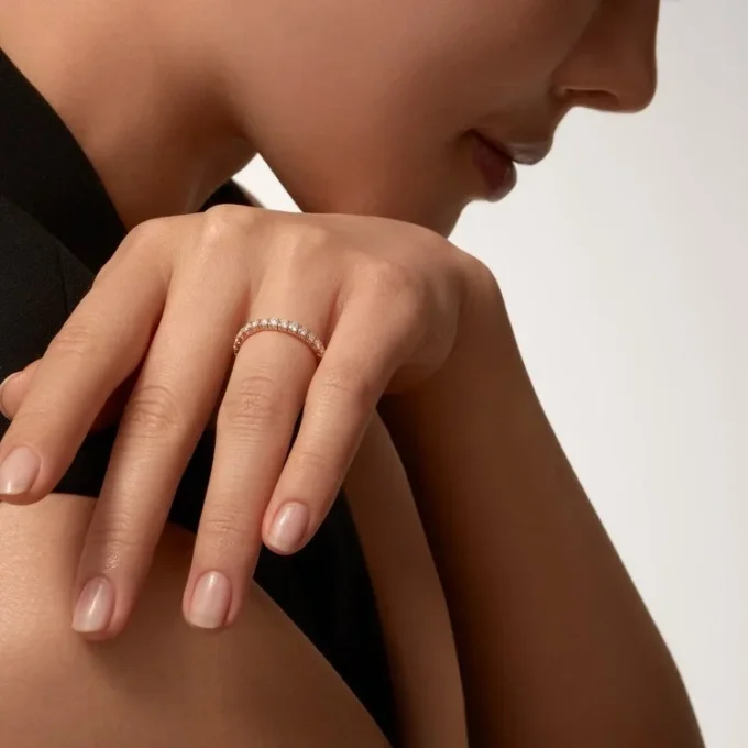 Verigheta Etincelle De Cartier – Aur roz, Diamante – Cartier