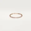 Verigheta Etincelle De Cartier, lățime 1,5 mm, pavată