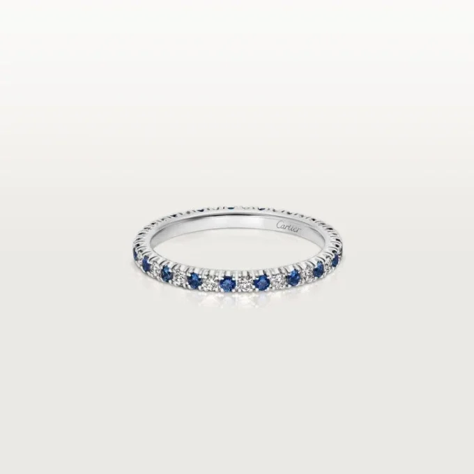 Verigheta Etincelle De Cartier – Platină, safire, diamante – Cartier