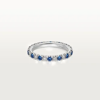Verigheta Etincelle De Cartier – Platină, safire, diamante – Cartier