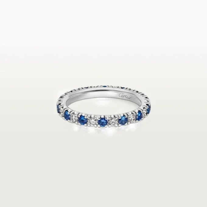 Verigheta Etincelle De Cartier – Platină, safire, diamante – Cartier