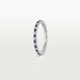 Verigheta Etincelle De Cartier – Platină, safire, diamante – Cartier