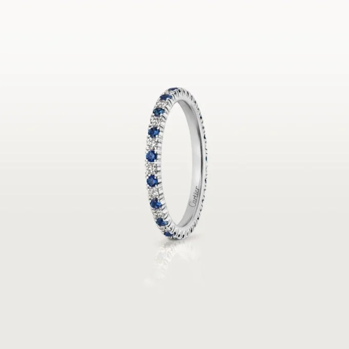 Verigheta Etincelle De Cartier – Platină, safire, diamante – Cartier