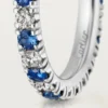 Verigheta Etincelle De Cartier – Platină, safire, diamante – Cartier
