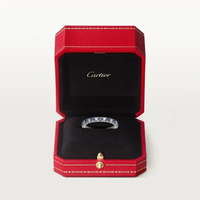 Verigheta Etincelle De Cartier – Platină, safire, diamante – Cartier