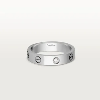 Verigheta Love, 1 diamant – Aur alb, Diamant – Cartier