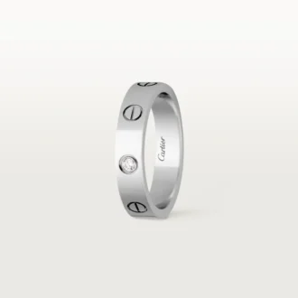Verigheta Love, 1 diamant – Aur alb, Diamant – Cartier