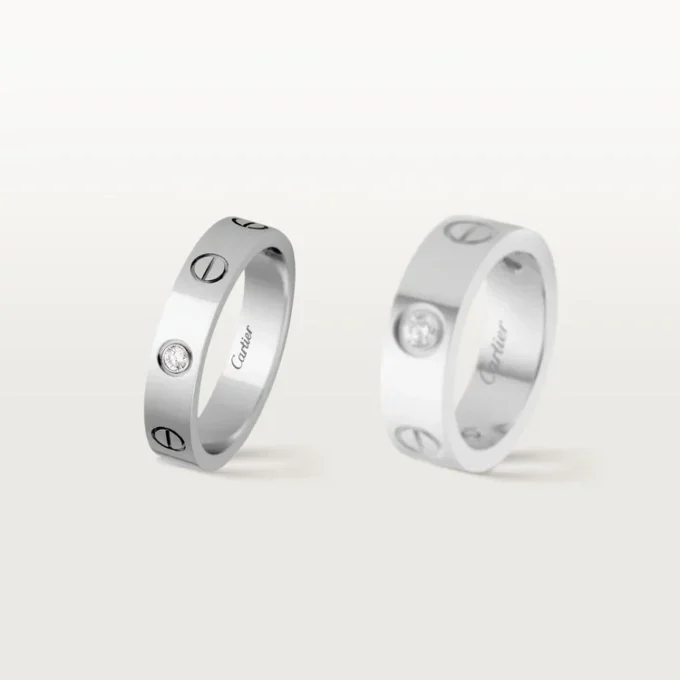 Verigheta Love, 1 diamant – Aur alb, Diamant – Cartier Verigheta Love, 1 diamant – Aur alb, Diamant – Cartier