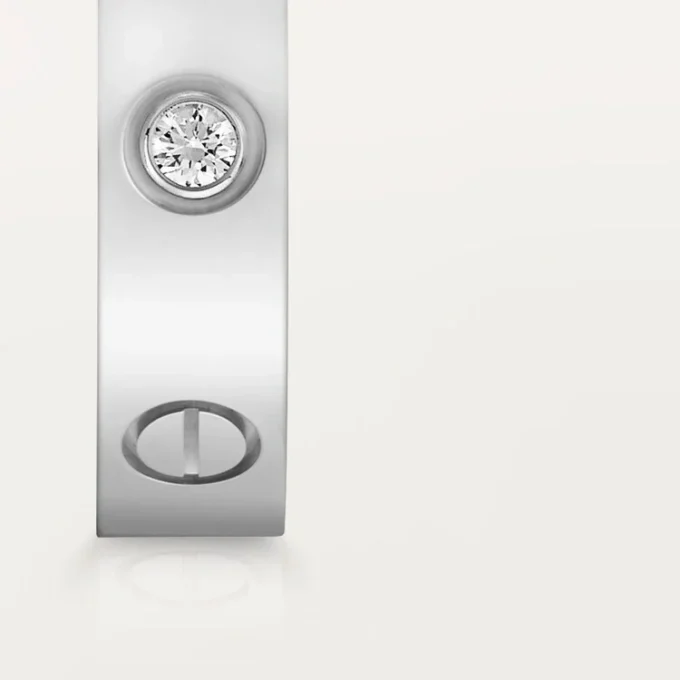 Verigheta Love, 1 diamant – Aur alb, Diamant – Cartier Verigheta Love, 1 diamant – Aur alb, Diamant – Cartier
