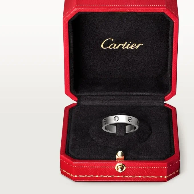 Verigheta Love, 1 diamant – Aur alb, Diamant – Cartier Verigheta Love, 1 diamant – Aur alb, Diamant – Cartier
