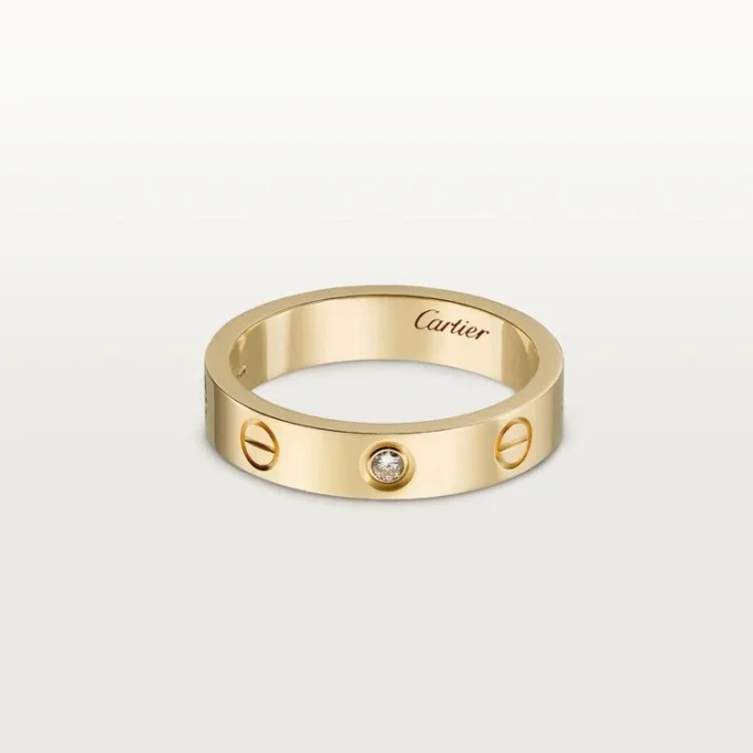 Verigheta Love, 1 diamant – Aur galben, Diamant – Cartier