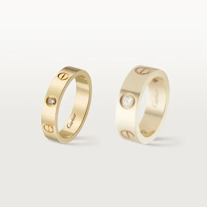 Verigheta Love, 1 diamant – Aur galben, Diamant – Cartier