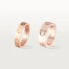 Verigheta Love, 1 diamant – Aur roz, Diamant – Cartier