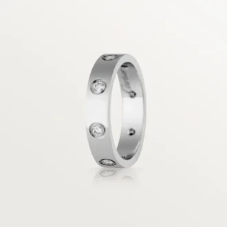 Verigheta Love, 8 diamante – Aur alb, Diamante – Cartier