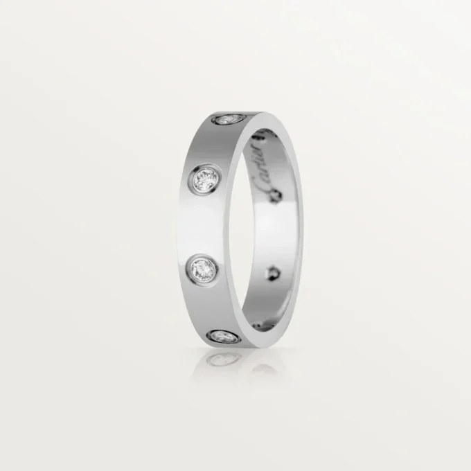 Verigheta Love, 8 diamante – Aur alb, Diamante – Cartier