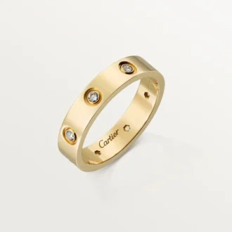 Verigheta Love, 8 diamante – Aur galben, Diamante – Cartier