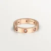Verigheta Love, 8 diamante – Aur roz, Diamante – Cartier