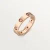 Verigheta Love, 8 diamante – Aur roz, Diamante – Cartier