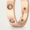 Verigheta Love, 8 diamante – Aur roz, Diamante – Cartier