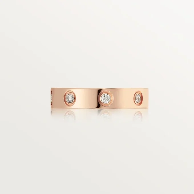 Verigheta Love, 8 diamante – Aur roz, Diamante – Cartier