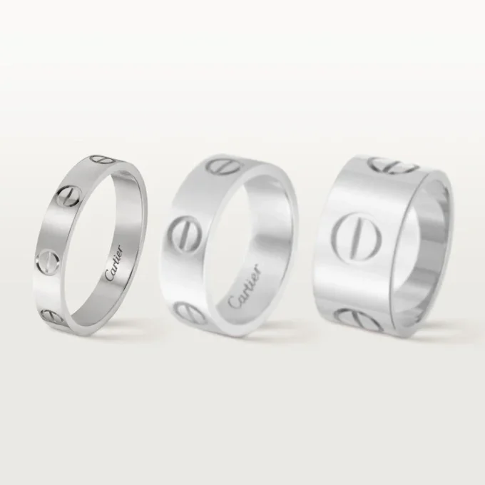 Verigheta Love – Aur alb – Cartier
