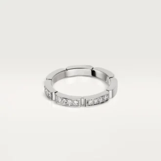 Verigheta Maillon Panthere – Aur alb, Diamante – Cartier