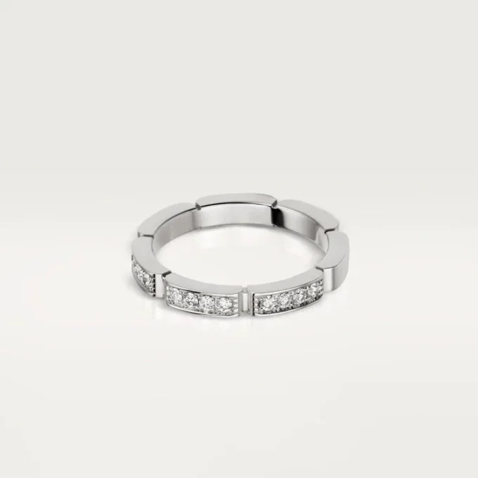 Verigheta Maillon Panthere – Aur alb, Diamante – Cartier