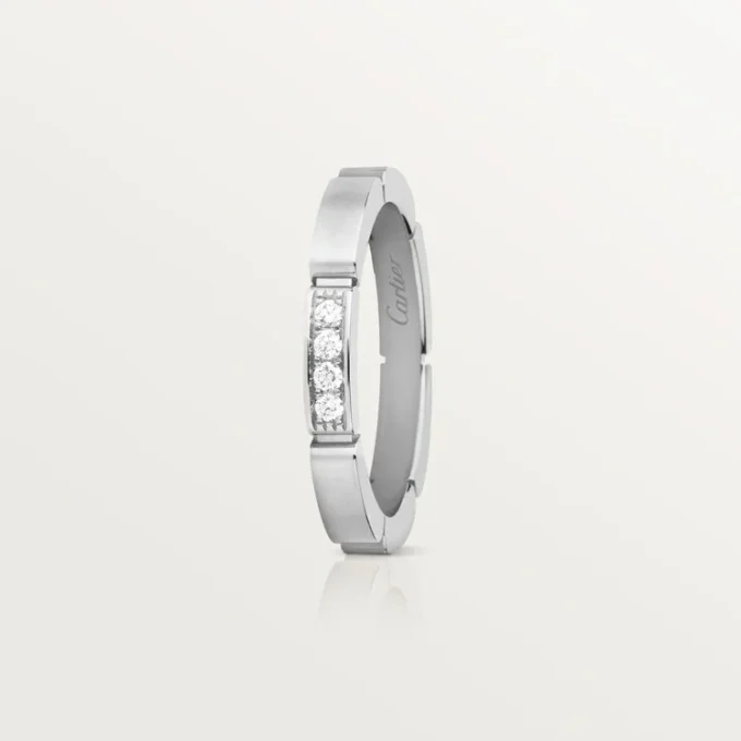 Verigheta Maillon Panthere – Aur alb, Diamante – Cartier