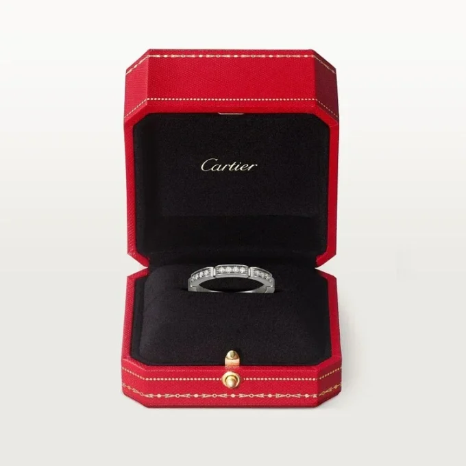 Verigheta Maillon Panthere – Aur alb, Diamante – Cartier