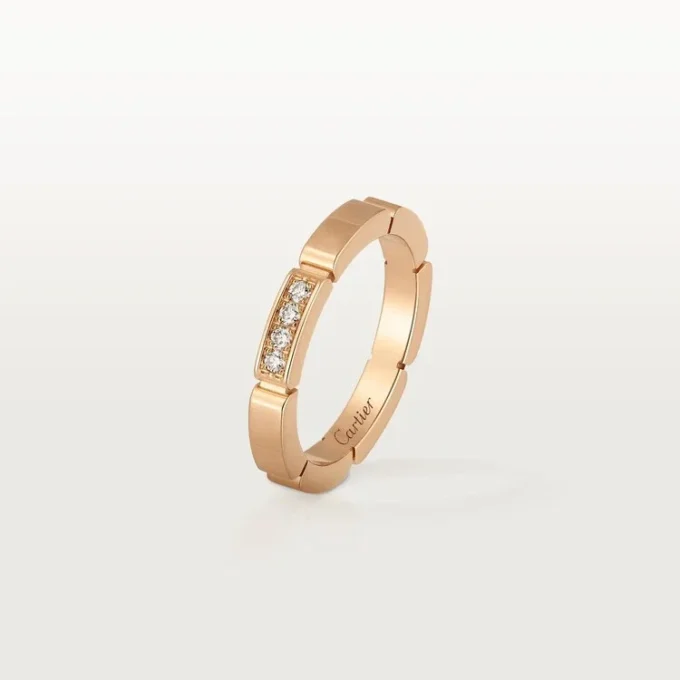Verigheta Maillon Panthere – Aur roz, Diamante – Cartier